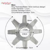 Itspleazure Silicone Thik Spiked Sex Ring - Mix Color